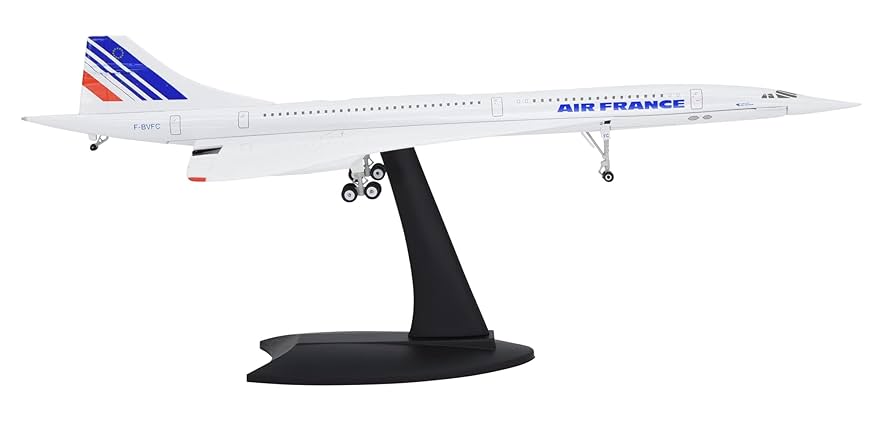 1/200 AIR FRANCE コンコルド Amazon.com: TANG DYNASTY 1:200 Concorde Air France Metal